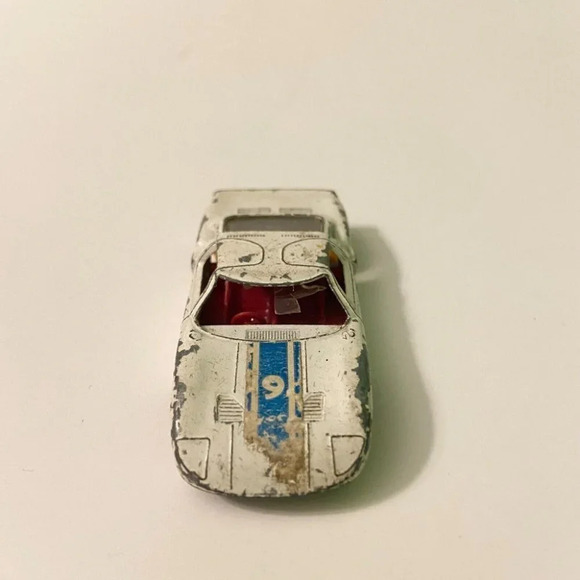 Vintage Boat Toy Hong Kong and Matchbox Series No 41 Ford GT  Toy Car As Is - Picture 10 of 12